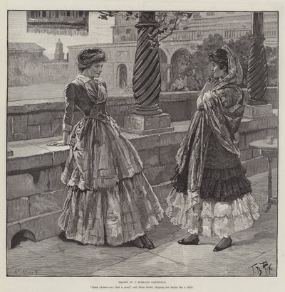 The Crusade of the Excelsior, av Bret Harte av Bernard Partridge
