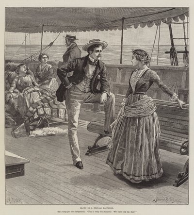 The Crusade of the Excelsior, av Bret Harte av Bernard Partridge