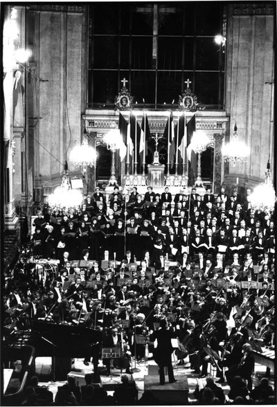 Konsert på St. Louis des Invalides av Bernard Perrine