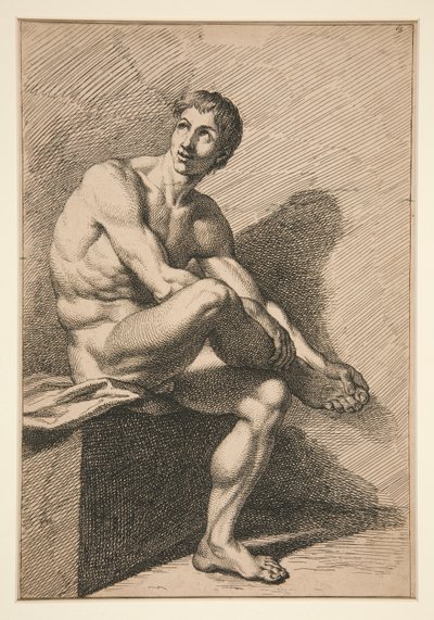 Akademiet tegnet og gravert av B. Picart av Bernard Picart