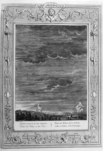 Castor og Pollux (gravering) av Bernard Picart