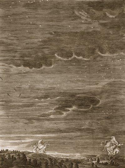 Castor og Pollux, 1731 av Bernard Picart