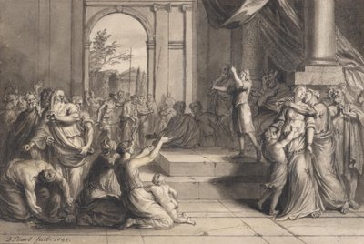 Daniel beviser Susannas uskyld av Bernard Picart