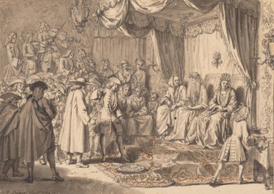 Bryllup hos de portugisiske jødene av Bernard Picart