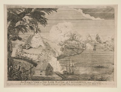 En nøyaktig utsikt over det sene slaget ved Charlestown (Bunker Hill) av Bernard Romans