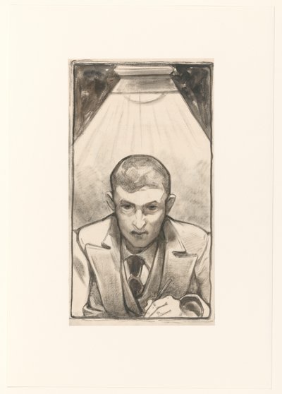Selvportrett av Bernard Willem Wierink