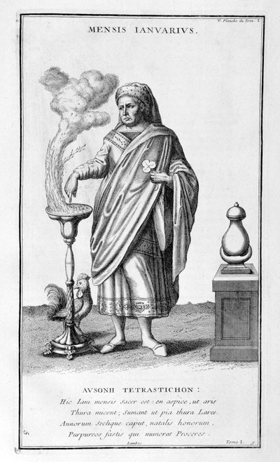 En representasjon av januar 1757. av Bernard de Montfaucon