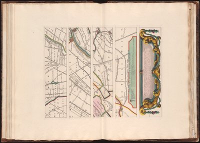Nytt kart over Lande i Utrecht i henhold til Ordre van d