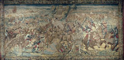 Episode av slaget ved Pavia (1525) av Bernard van Orley