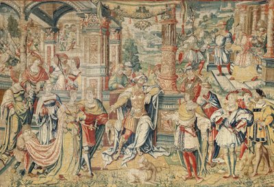 Series of History of David, ca. 1525 (silke og ull) av Bernard van Orley