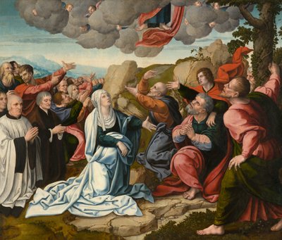 The Ascension, ca 1530 (olje på panel) av Bernard van Orley