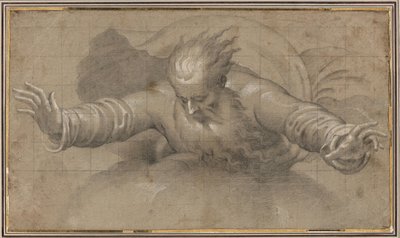 Gud Faderen av Bernardino Campi