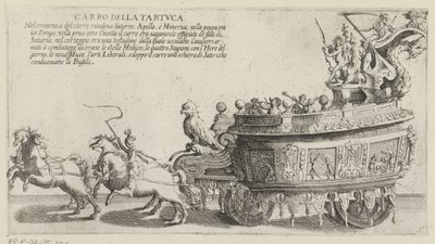 Triumfvogn fra Sienese-distriktet Tartuca Carro dell