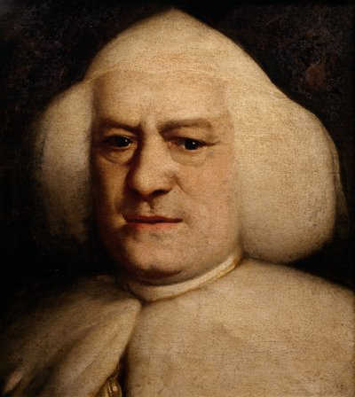Portrett av Doge Paolo Renier (1710-1789), maleri av Bernardino Castelli (1750-1810), olje på lerret, 35x32 cm av Bernardino Castelli