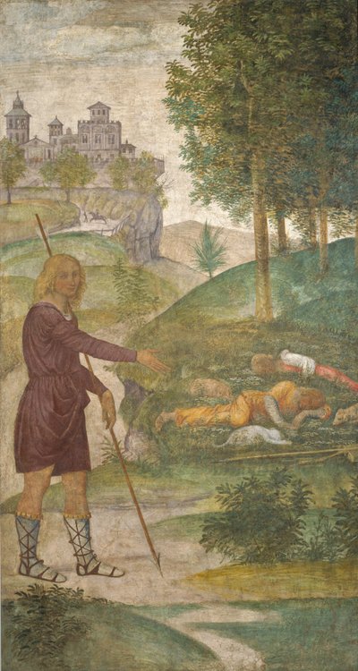 Kefalus og nymfene, ca. 1520–1522 (freske) av Bernardino Luini