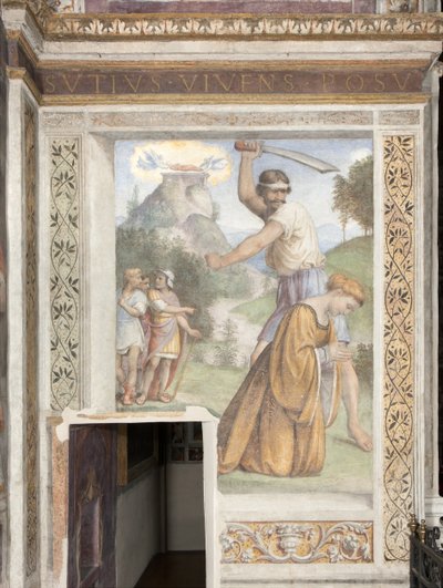 Halshugging av Saint Catherine of Alexandria, Besozzi-kapellet av Bernardino Luini