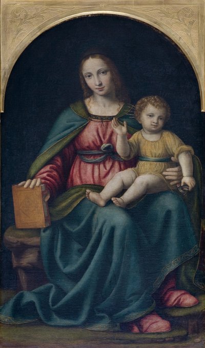 Madonna og barn av Bernardino Luini