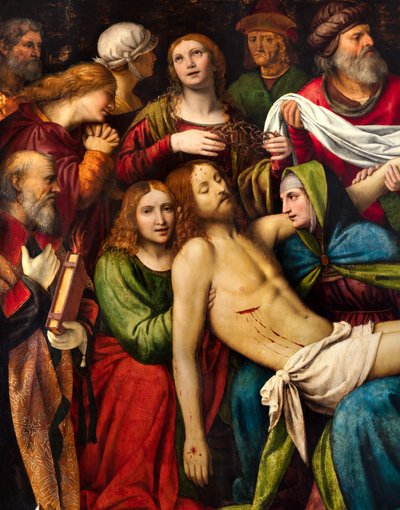 Milano, San Giorgio al Palazzo-kirken, Bernardino Luini, avsetning av Bernardino Luini