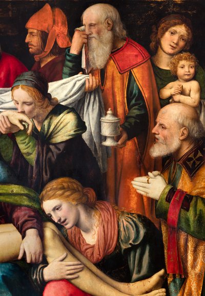 Milano, San Giorgio al Palazzo-kirken, Bernardino Luini, avsetning av Bernardino Luini