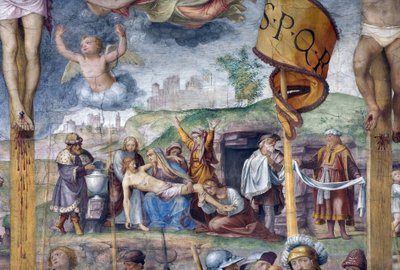 Kristi lidenskap (detalj) av Bernardino Luini