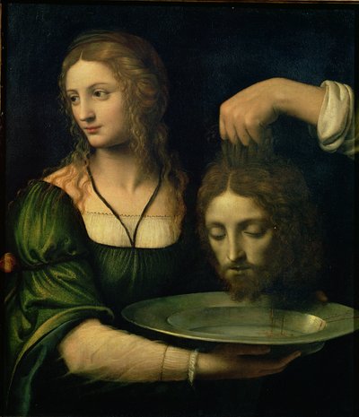 Salome med hodet til døperen Johannes av Bernardino Luini
