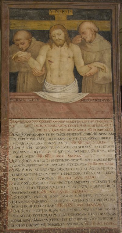 Kristi lidenskap og korsfestelse, 1529 av Bernardino Luini