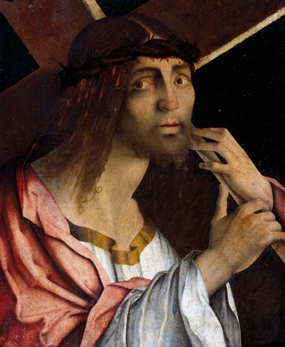 Kristus bærer korset, av Bernardino di Bosio Zaganelli (ca 1460-ca 1510), Italia av Bernardino di Bosio Zaganelli