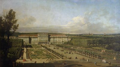Schönbrunn slott og hager, 1759-61 av Bernardo Bellotto