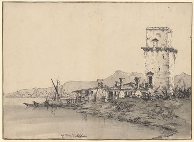 Tårnet i Marghera av Bernardo Bellotto