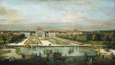 Nymphenburg-palasset, München av Bernardo Bellotto and Workshop