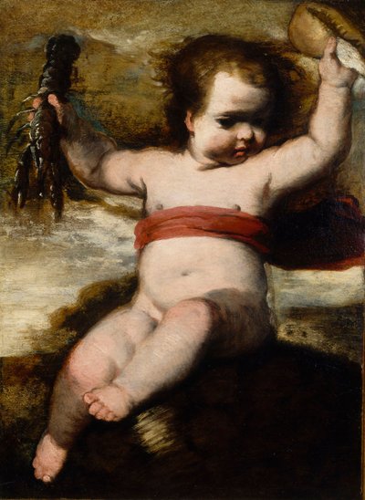Allegori over havet av Bernardo Strozzi