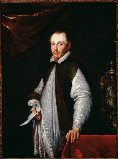 Portrett av kardinal Ottaviano Raggi (olje på lerret av Bernardo Strozzi
