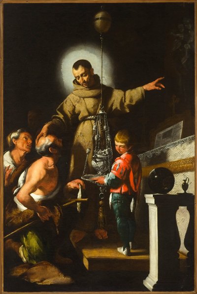 Miraklet til Saint Didacus av Bernardo Strozzi