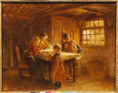 Familiemåltidet av Bernardus Bloomers