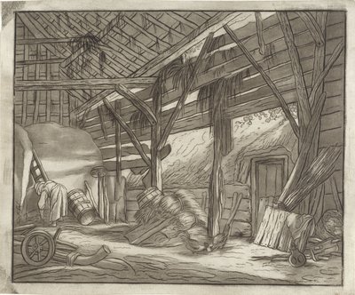 gårdsbod av Bernhard Schreuder