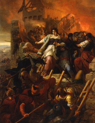 Kvinnene i Eger, 1867 av Bertalan Székely