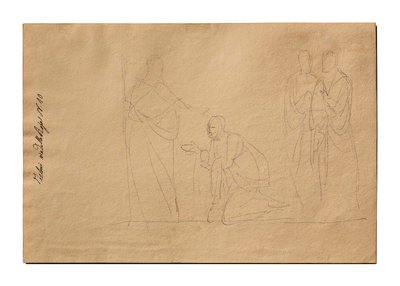 Kristus og den kanaaneiske kvinnen av Bertel Thorvaldsen