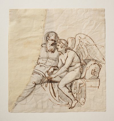 Amor og Anacreon av Bertel Thorvaldsen