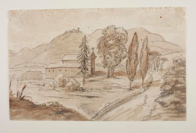 Fjellandskap av Bertel Thorvaldsen