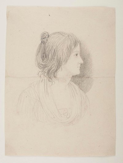 Portrett av en kvinne (Marie Puggaard?) av Bertel Thorvaldsen