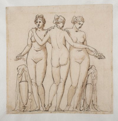 De tre gratiene av Bertel Thorvaldsen