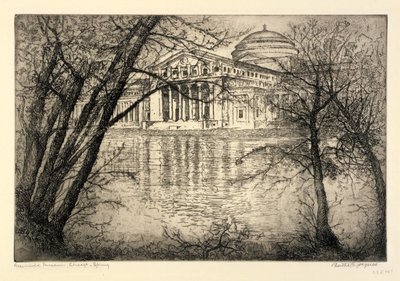 Kunstbygningen – våren av Bertha E. Jaques