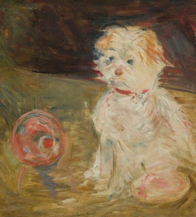 Ballhund. av Berthe Morisot