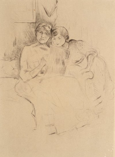 Tegnetime av Berthe Morisot