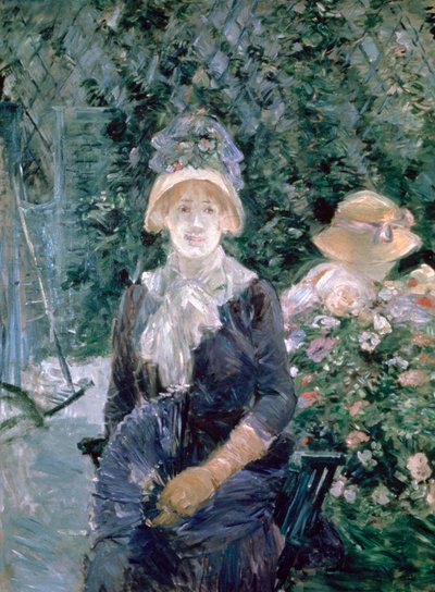 I hagen, 1883 av Berthe Morisot