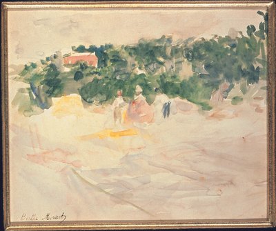 Høsten på Bougival, 1882 av Berthe Morisot