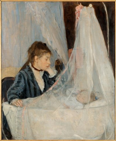 Vuggen av Berthe Morisot