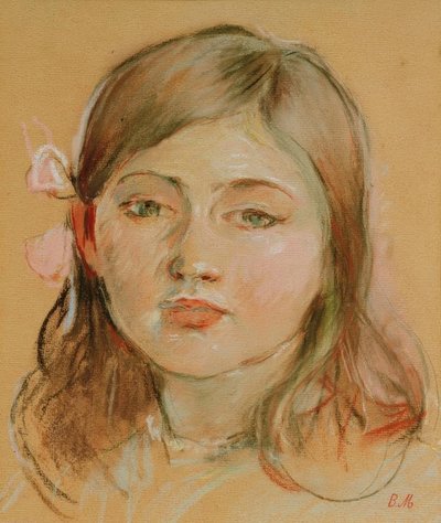 Portrett av Julie av Berthe Morisot