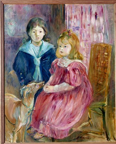 Portrett av barna til Gabriel Thomas Maleri av Berthe Morisot av Berthe Morisot
