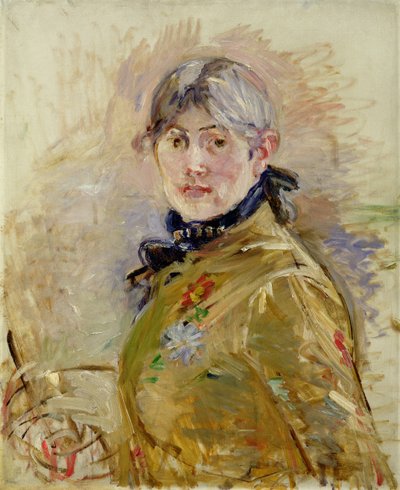 Selvportrett av Berthe Morisot